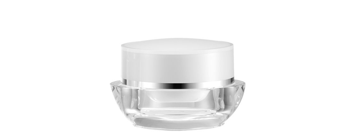 Hũ kem oval Acrylic 15ml - Bao bì VDA-15-D Giai điệu hoa lily Hũ kem oval Acrylic 15ml - Bao bì VDA-15-D Giai điệu hoa lily